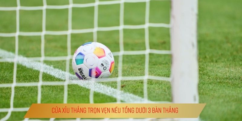 Tài Xỉu 3 Trái | 3 Tình Huống Định Đoạt Thắng Thua Bạn Cần Thuộc Lòng Cửa xỉu thắng trọn vẹn nếu tổng dưới 3 bàn thắng